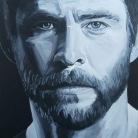 Chris Hemsworth portrait